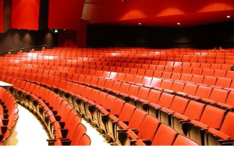 A photo of audience seating at the PAC.